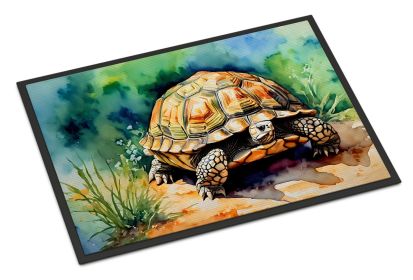 NEW Turtles Tortoises Doormat Front Door Mat Indoor Outdoor Rugs for Entryway, Non Slip Washable Low Pile, 18H X 27W