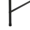 3-Shelf over the Toilet Steel Wall Mount Storage Shelf Unit, Black, Holds up to 30 lb Capacity