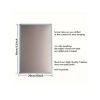 CIFbuy Vintage Inspirational Metal Wall Art Dignity Honesty Trust Loyalty Rustic Wall Decor For Home Garden (TikTok, temu pick-up service)