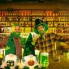 2PC St Patricks Day Gnomes with Lights- Sequins Hat Gnome Plush Decorations Home Table Ornament St. Patrick's Day Gift