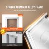 Pet Door, 8.27" x 11.93" Aluminum Frame with Lock and Flap System, Weatherproof Doggy Door, Easy to Install in Interior or Exterior Doors, Pet Door Su