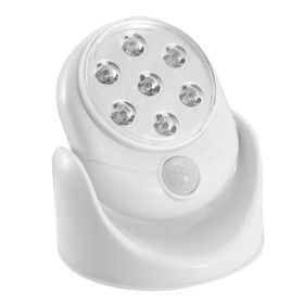 Wireless LED Spotlight 90 Degree Motion Sensor Night Lamp (Option: White)