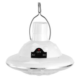 Solar Camping Light Portable Outdoor Hanging LED Bulb Lamp Lantern Emergency Light For Camping Hiking (Option: White)